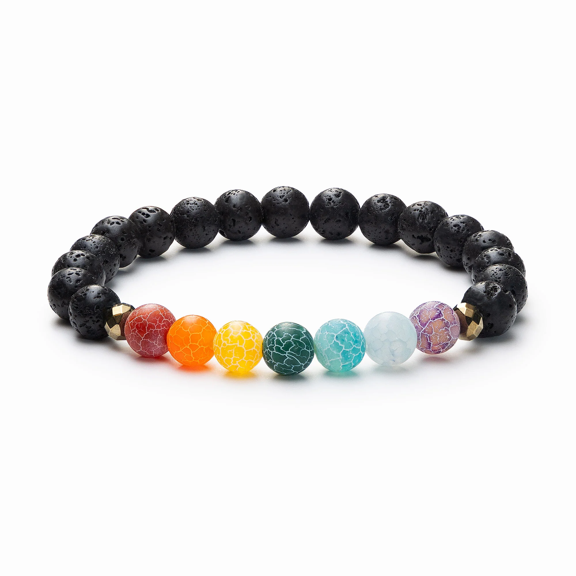 7 Chakra Agate Bracelet - Image 10
