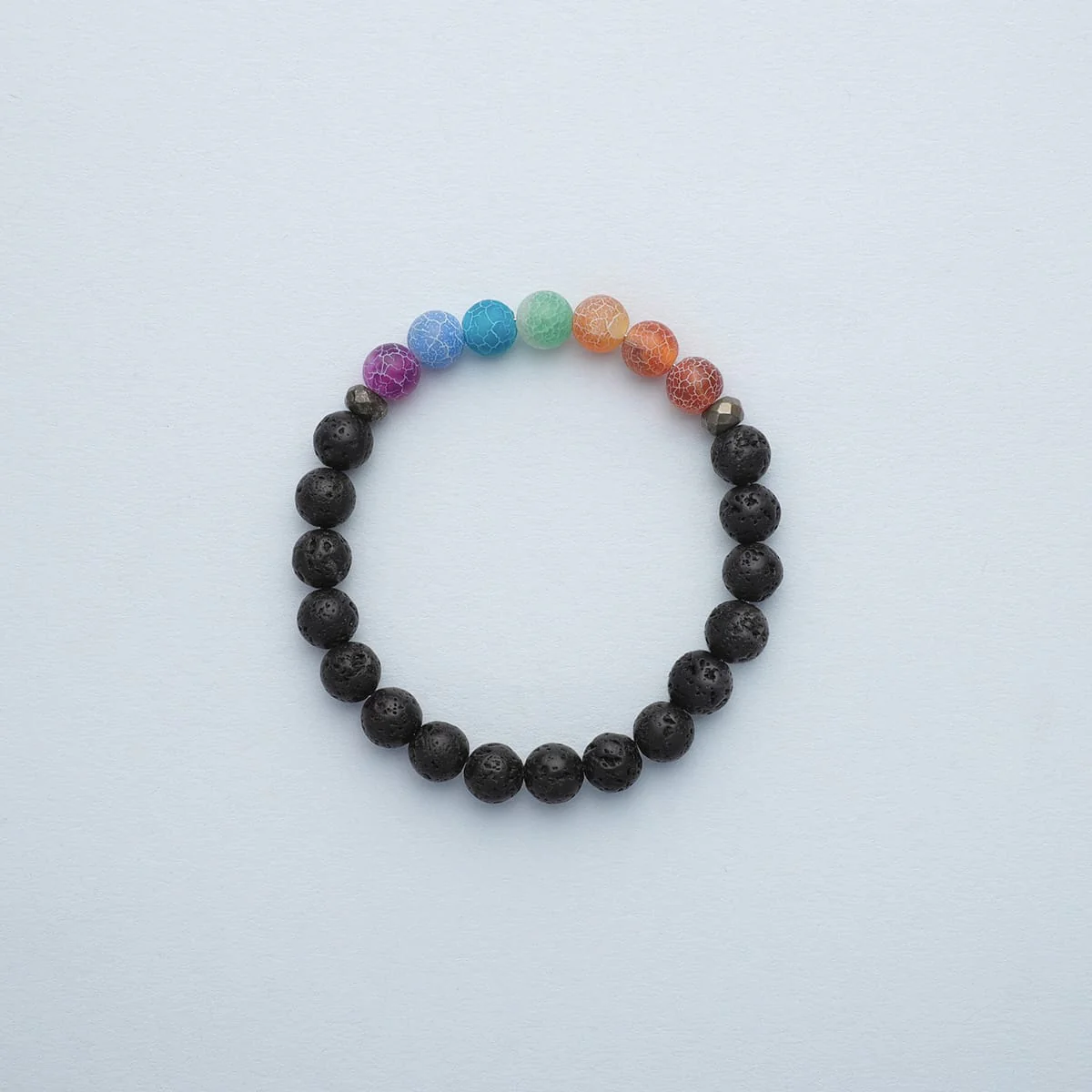 7 Chakra Agate Bracelet - Image 4