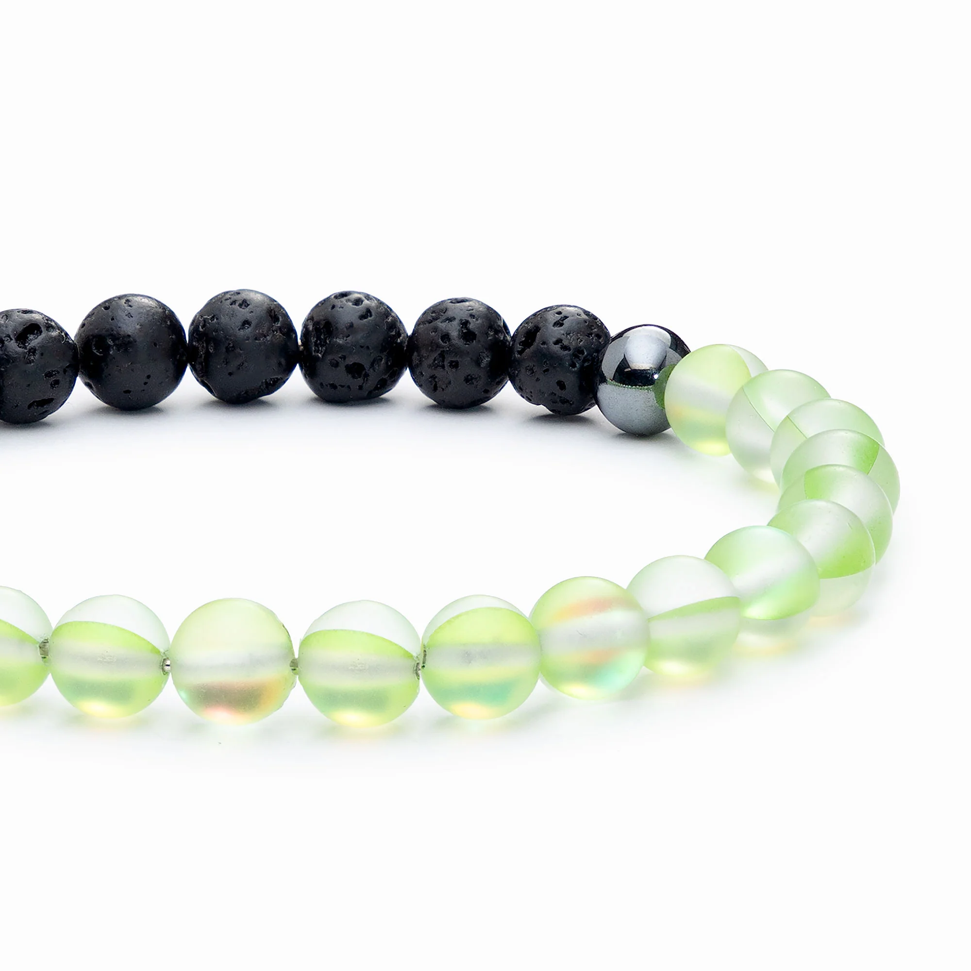 Glow Glass Diffuser Bracelet (Green) - Image 2