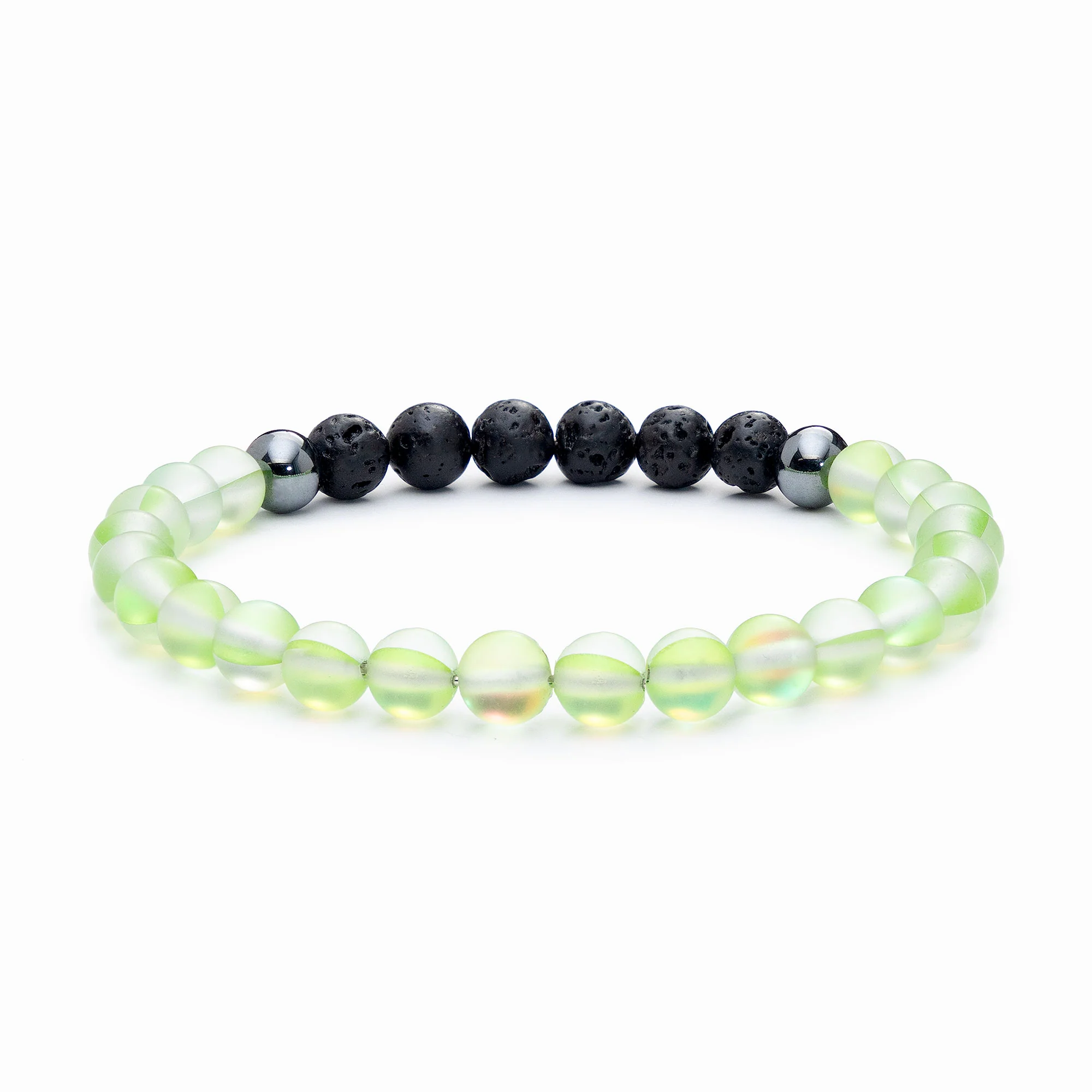 Glow Glass Diffuser Bracelet (Green) - Image 6