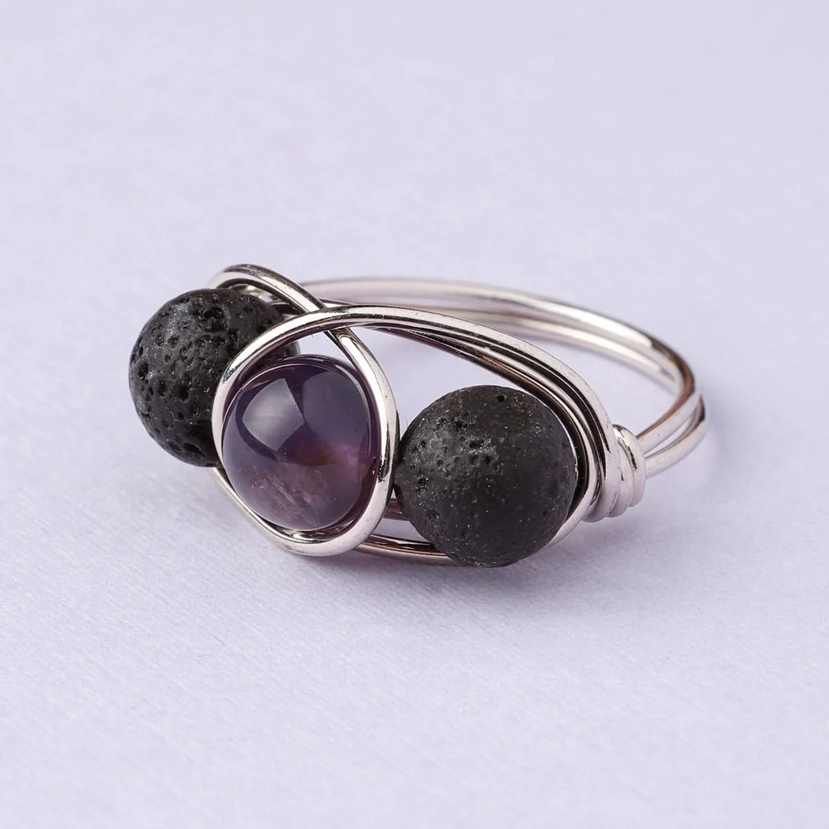 Amethyst Diffuser Ring - Image 3