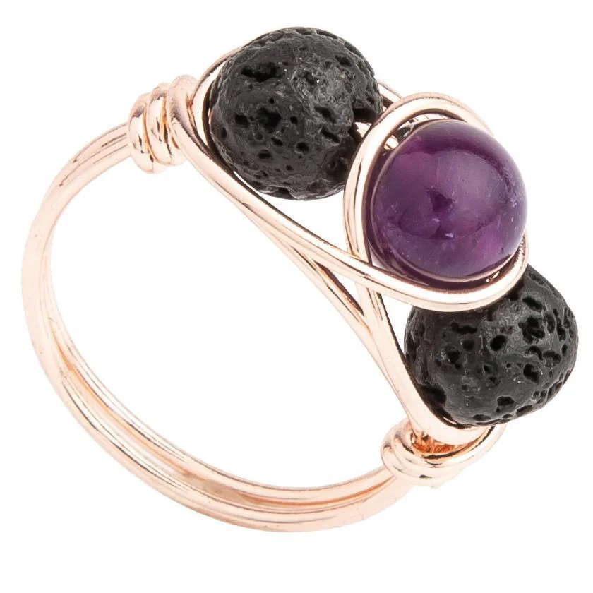 Amethyst Diffuser Ring - Image 4