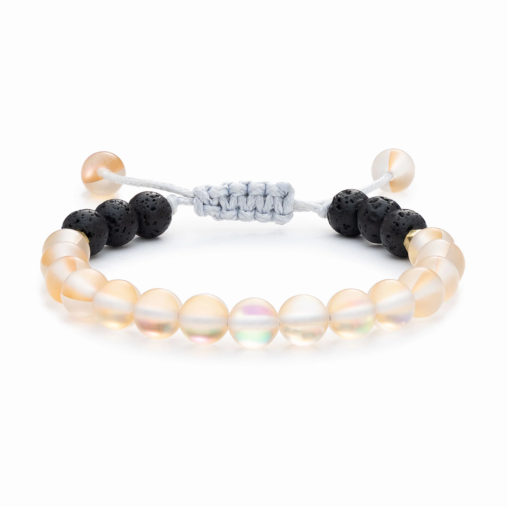 Kids Glow Glass Adjustable Bracelet (Champagne) - Image 8
