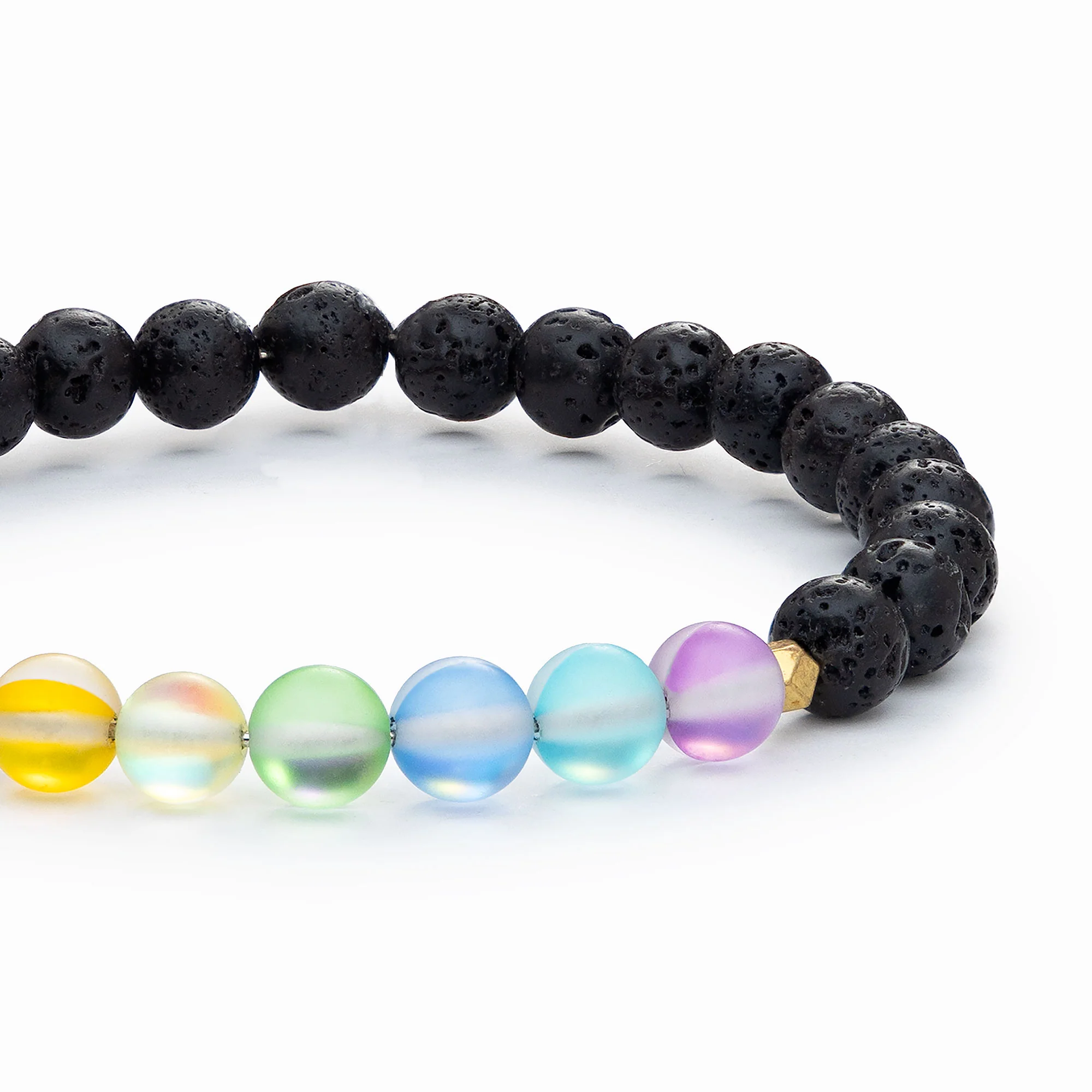 Glow Glass Mini Chakra Bracelet - Image 2