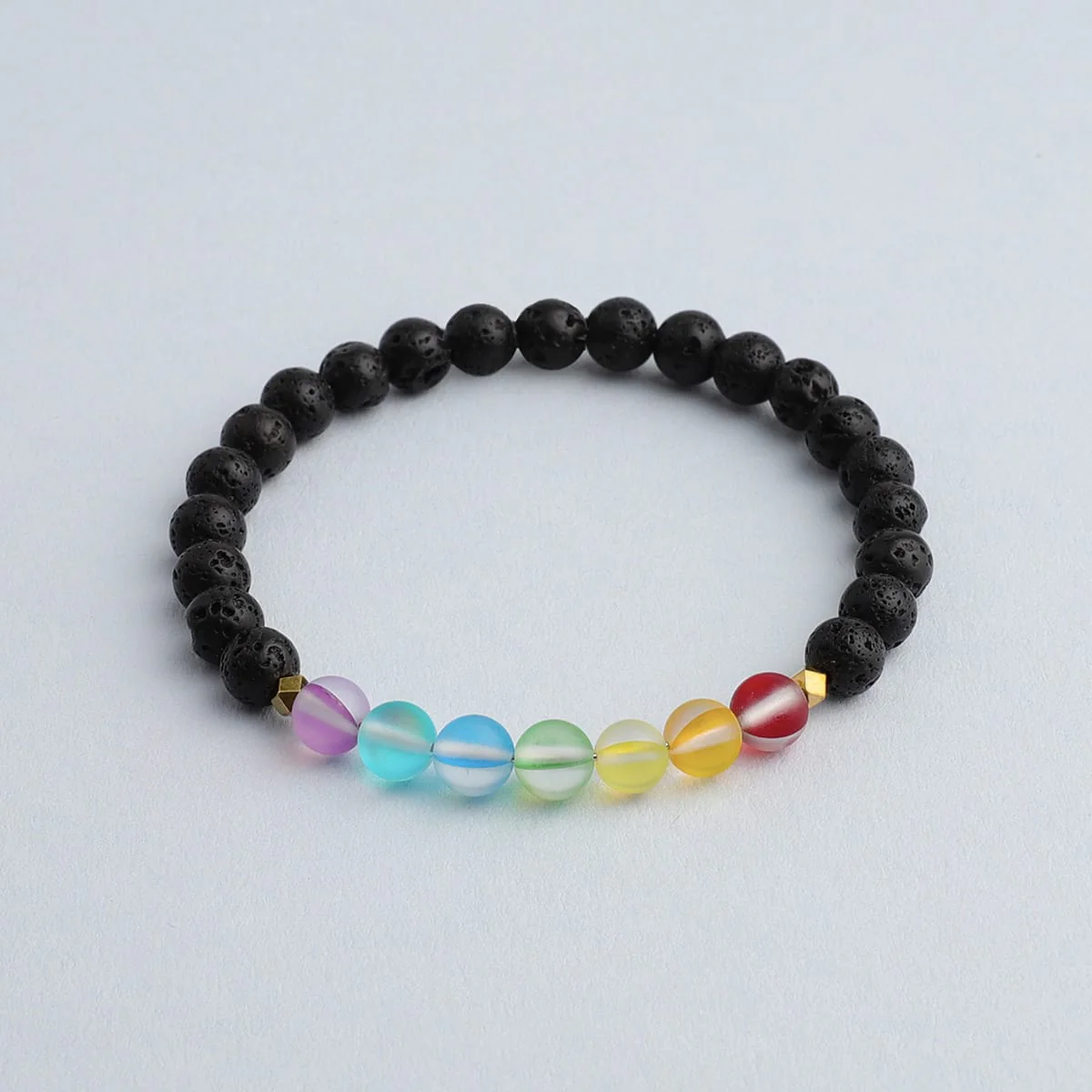 Glow Glass Mini Chakra Bracelet - Image 4