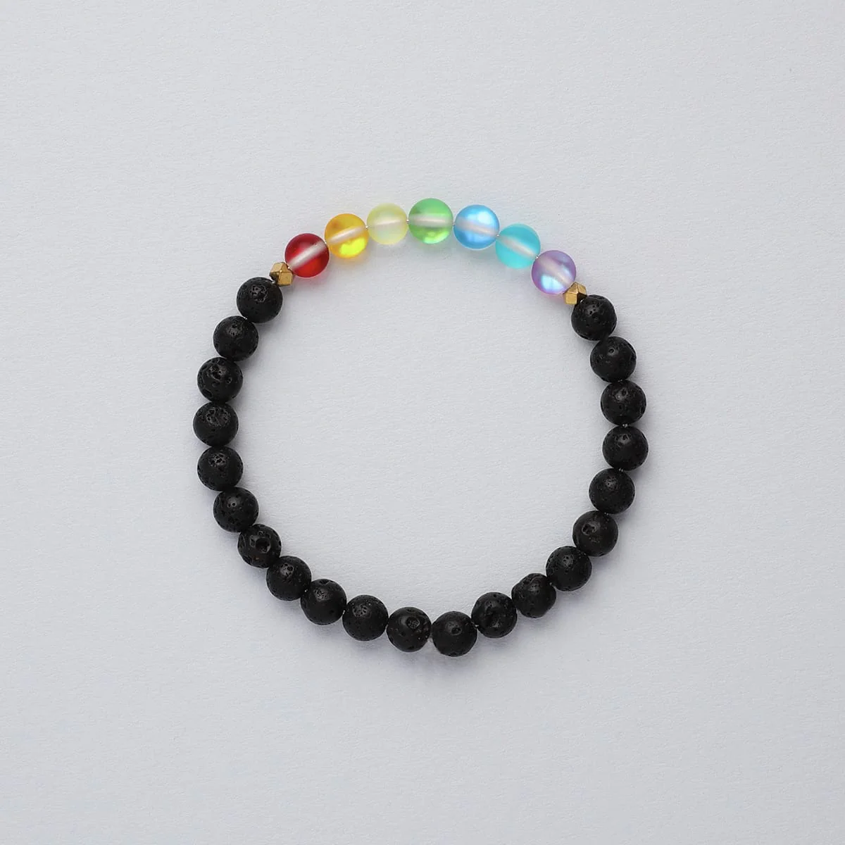 Glow Glass Mini Chakra Bracelet - Image 5