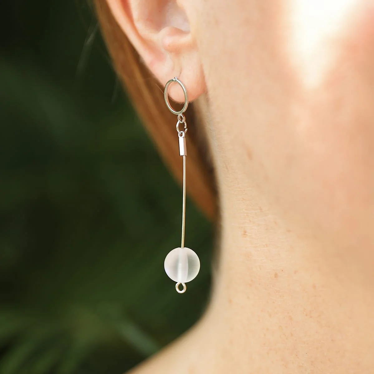 Glow Glass Drop Earrings - Image 11