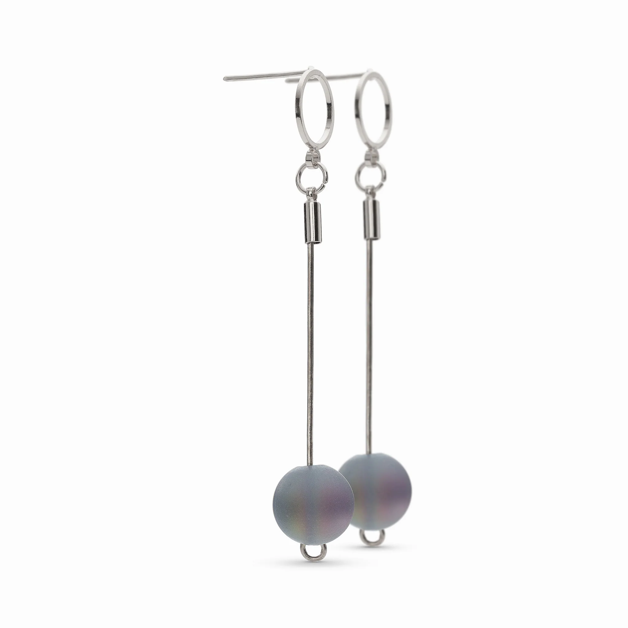 Glow Glass Drop Earrings - Image 14