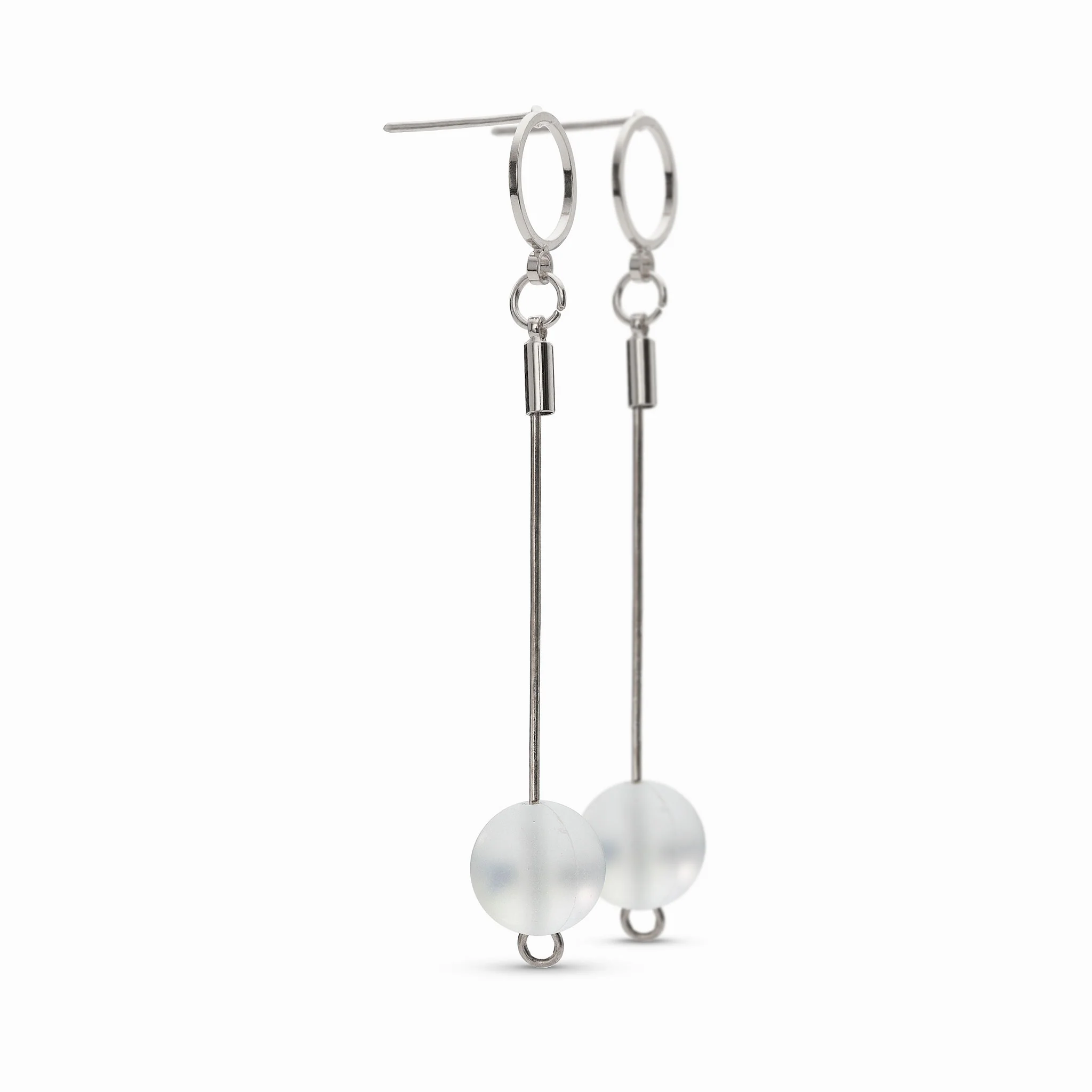 Glow Glass Drop Earrings - Image 15