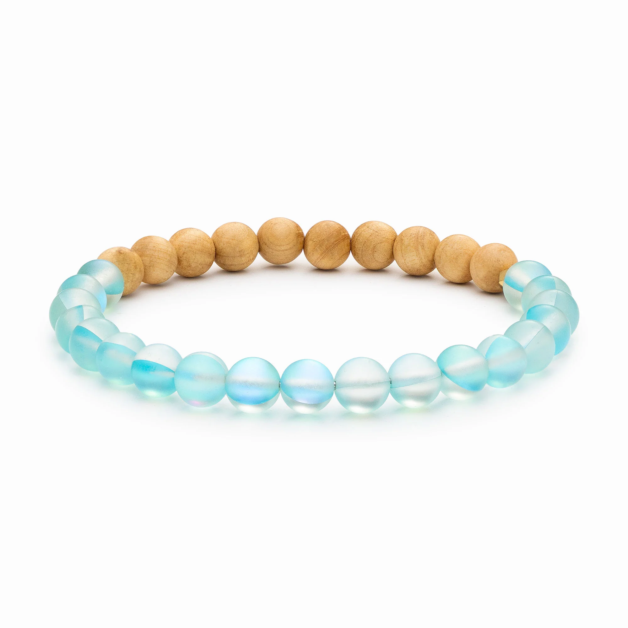 Glow Glass Wood Diffuser Bracelet - Image 2