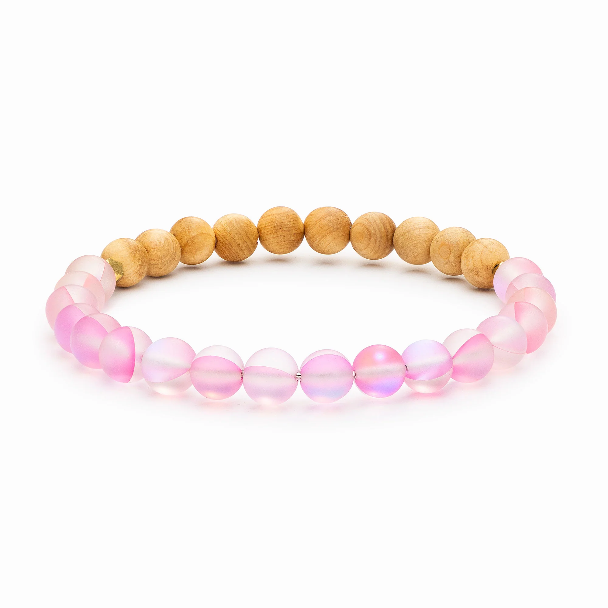 Glow Glass Wood Diffuser Bracelet - Image 4
