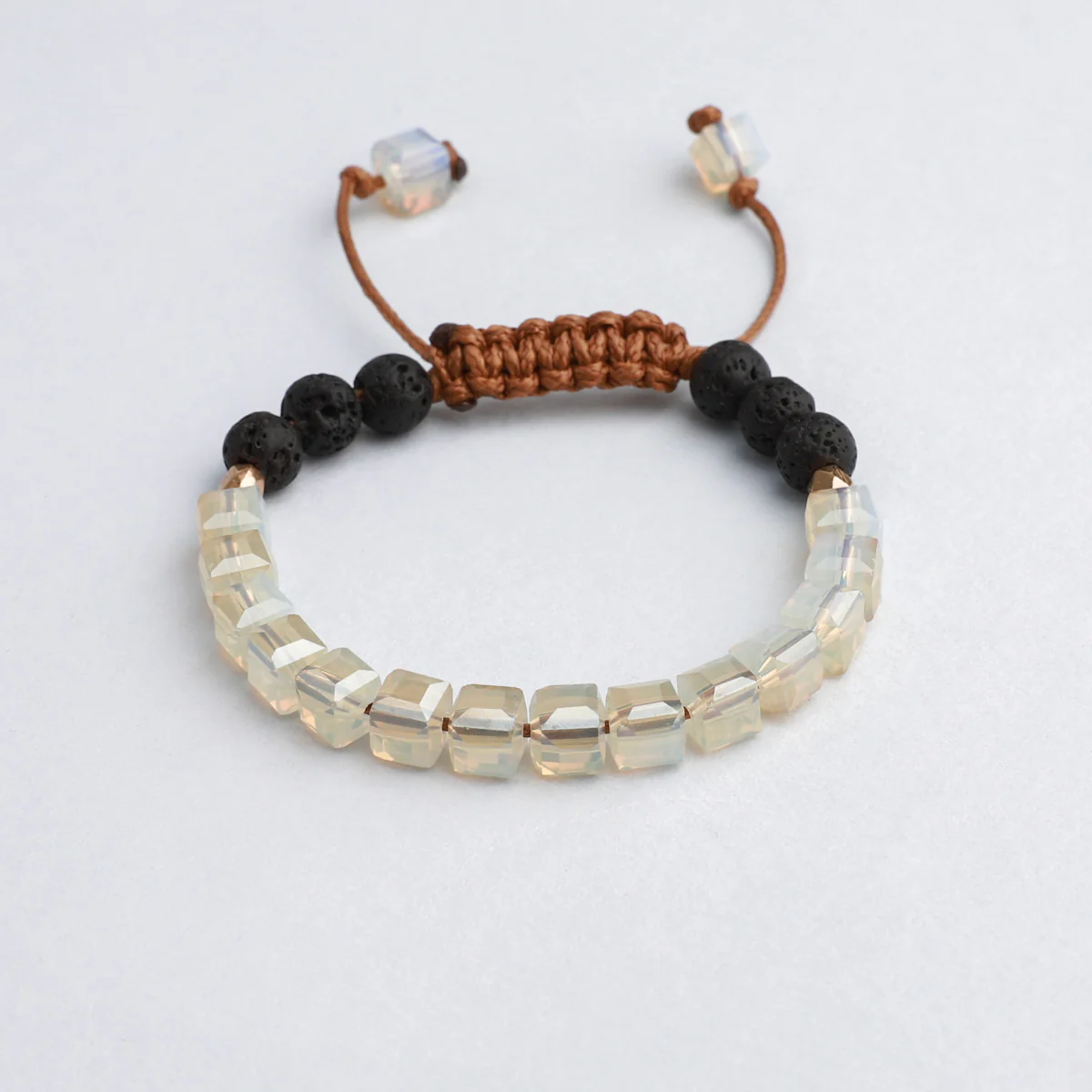 Kids Glass Diffuser Bracelet (Champagne) - Image 4