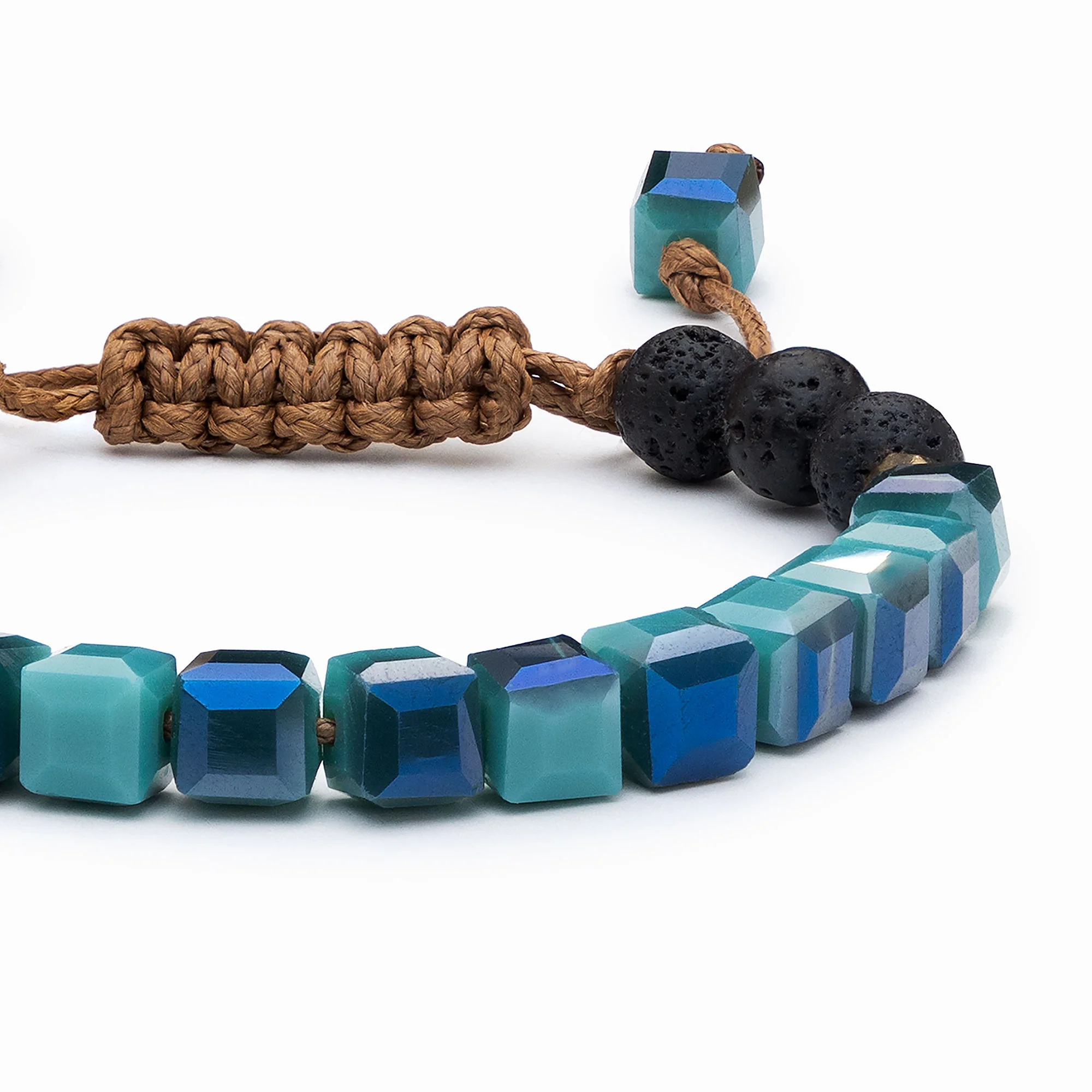 Kids Glass Diffuser Bracelet (Jade) - Image 2