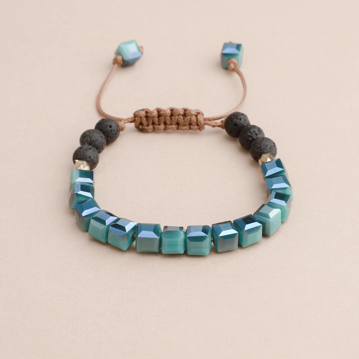 Kids Glass Diffuser Bracelet (Jade) - Image 4