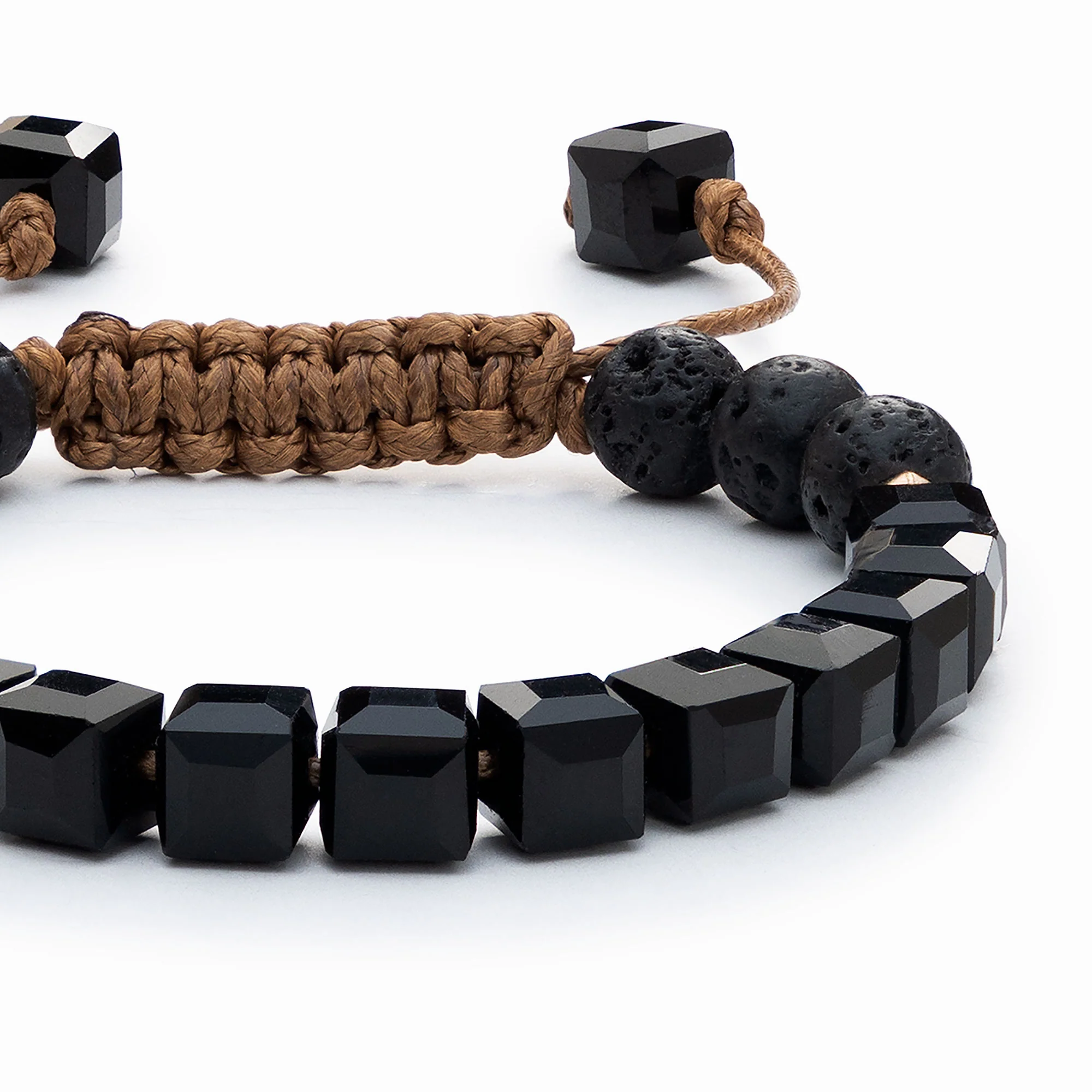 Kids Glass Diffuser Bracelet (Obsidian) - Image 2