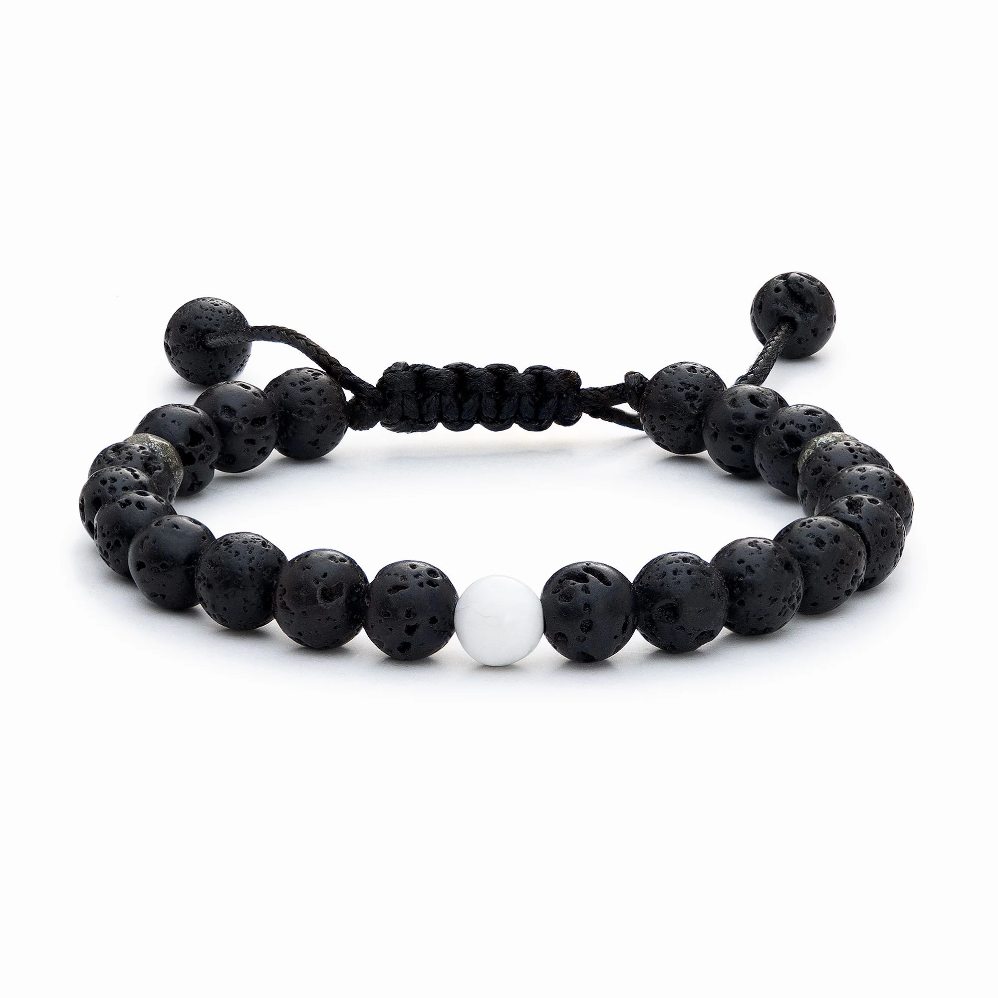 Kids White Howlite Diffuser Bracelet - Image 6