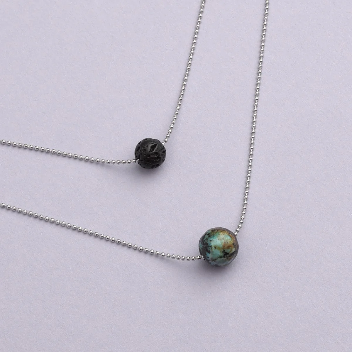 Pure Diffuser Necklace - African Turquoise - Image 3