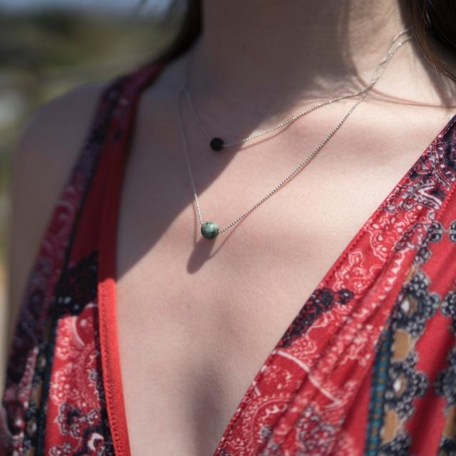 Pure Diffuser Necklace - African Turquoise - Image 5