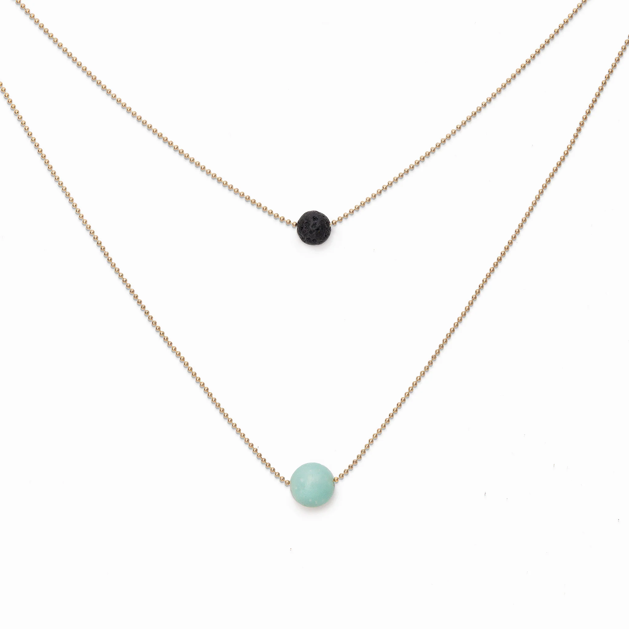 Pure Diffuser Necklace - Amazonite - Image 2