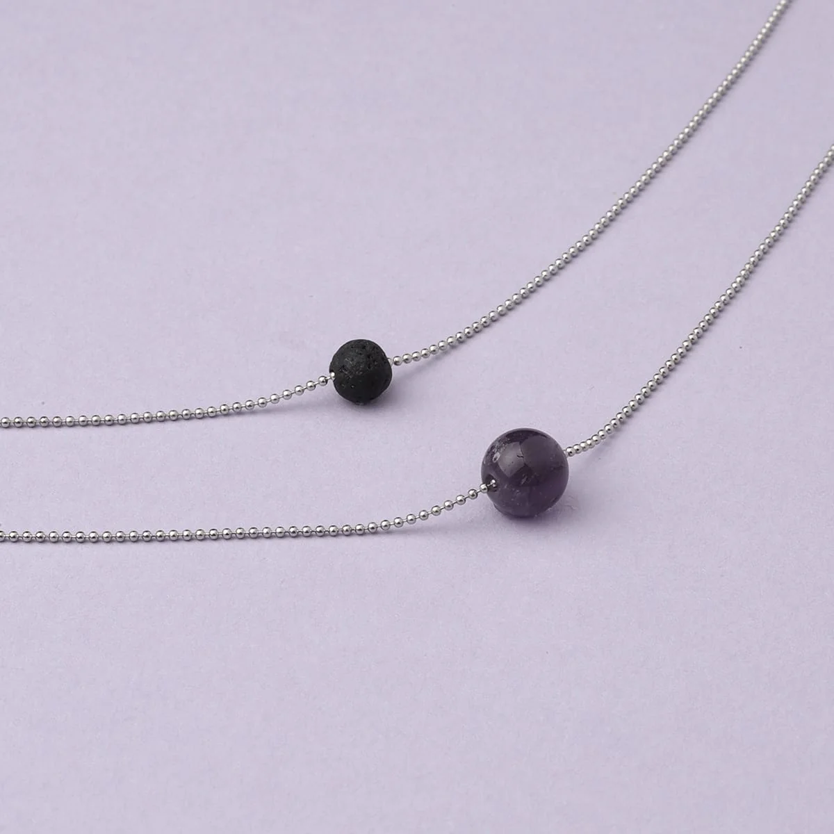 Pure Diffuser Necklace - Amethyst - Image 4