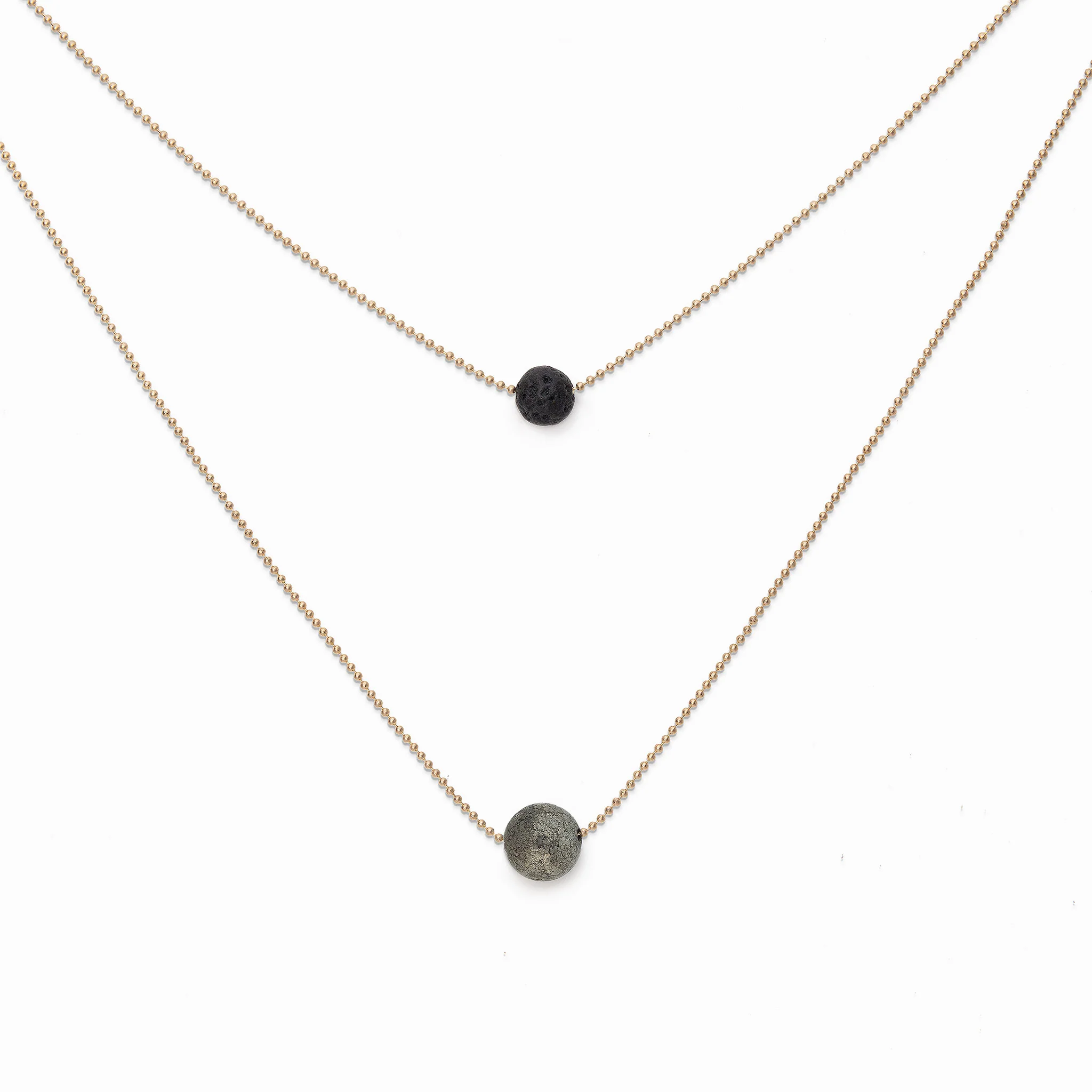 Pure Diffuser Necklace - Pyrite - Image 7