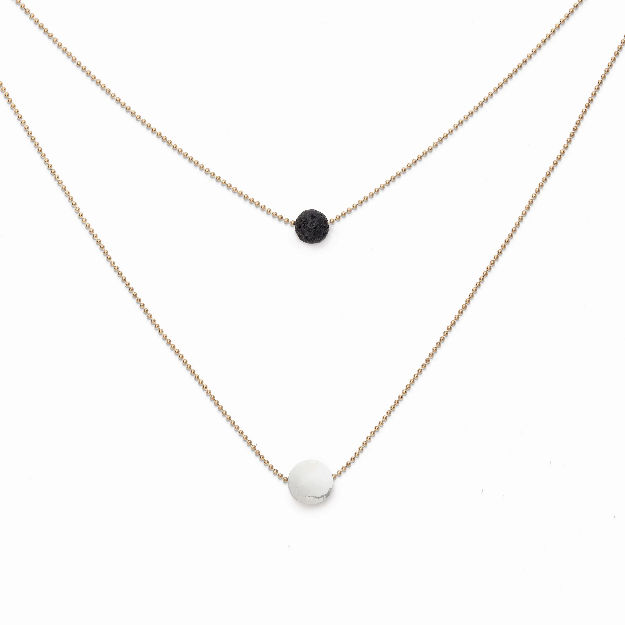 Pure Diffuser Necklace - White Howlite - Image 7