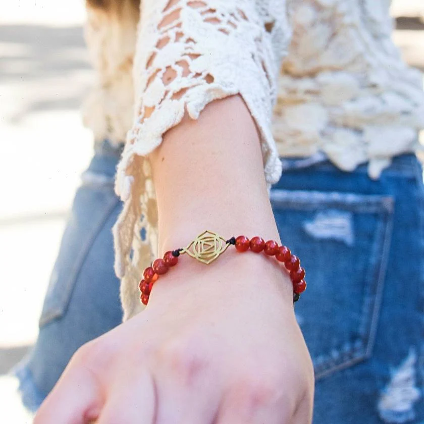 Root Chakra Diffuser Bracelet - Image 6