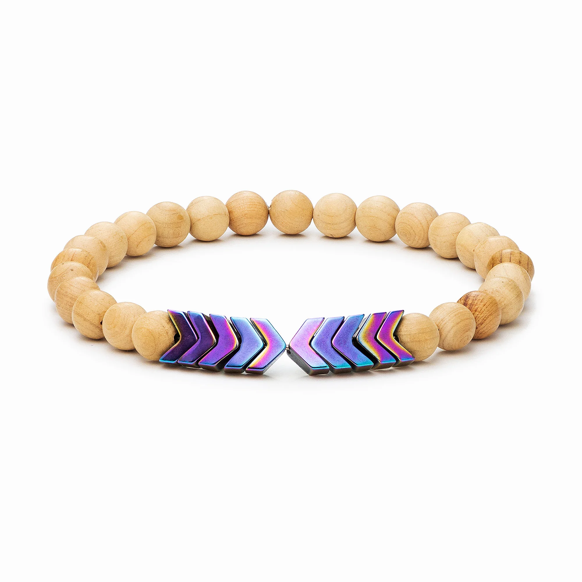Sacred Arrow Wood Diffuser Bracelet - Image 35