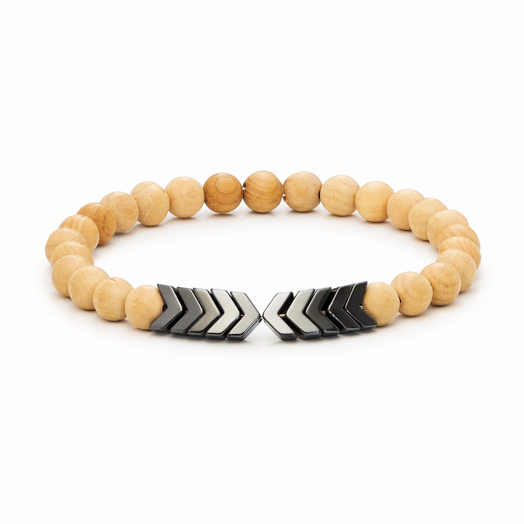 Sacred Arrow Wood Diffuser Bracelet - Image 45