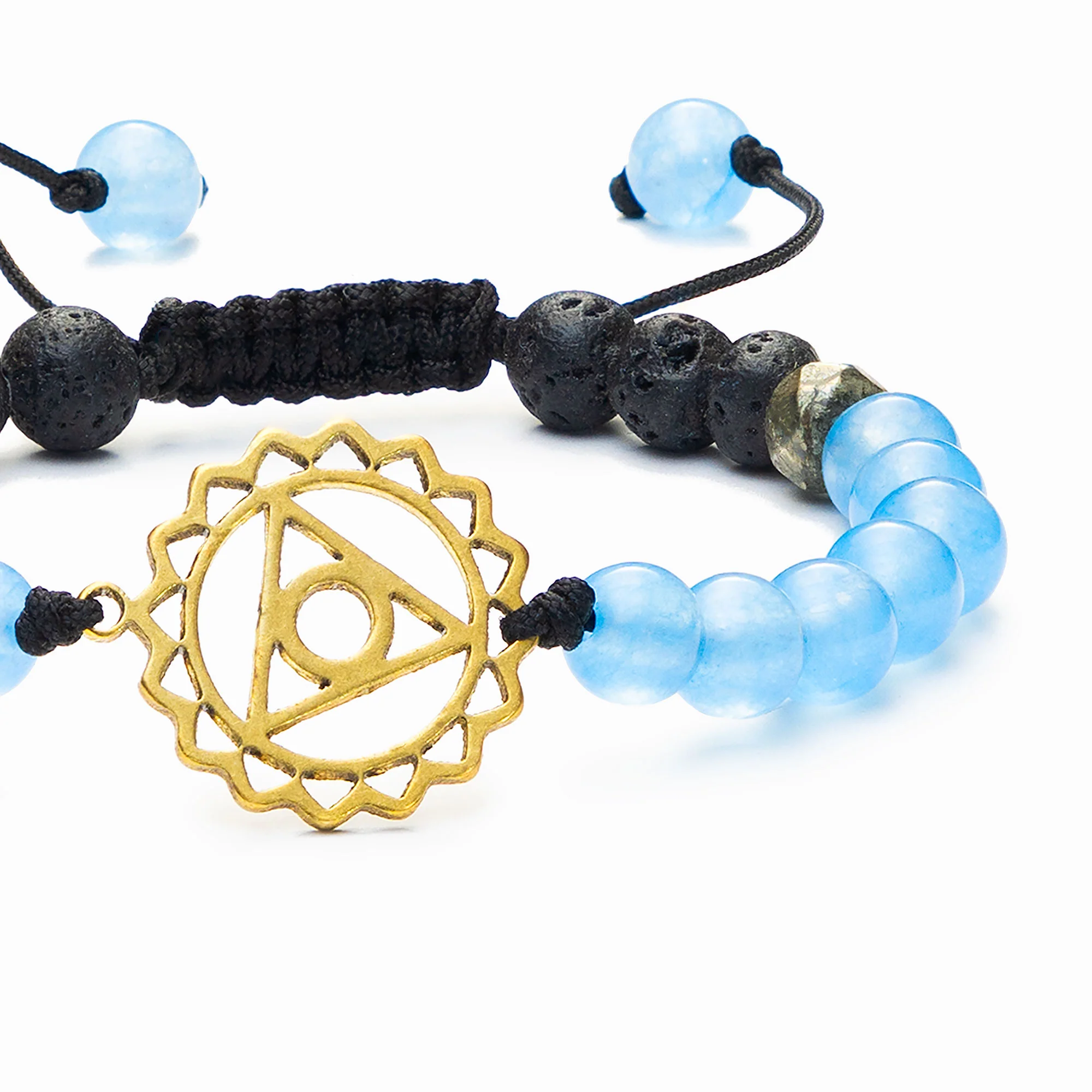 Throat Chakra Diffuser Bracelet - Image 2