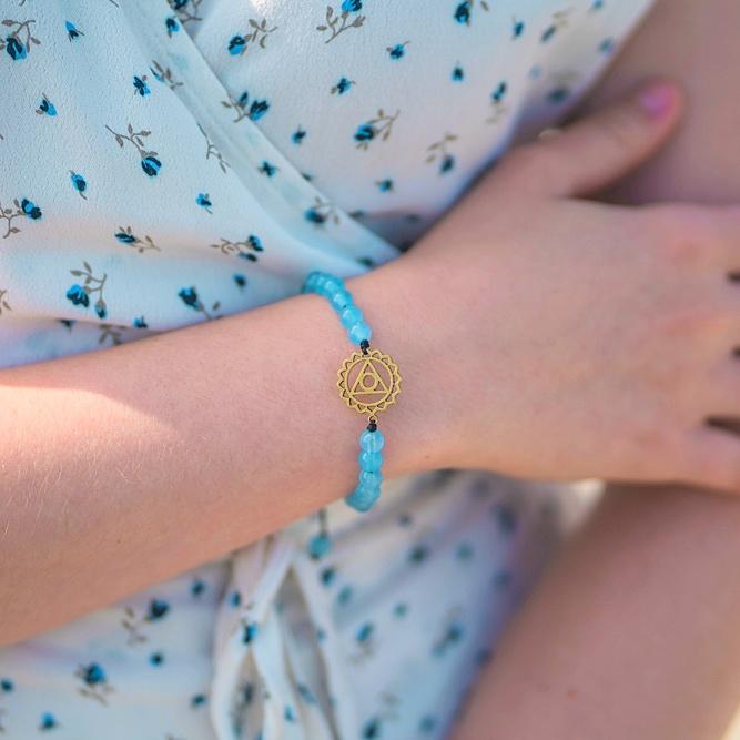 Throat Chakra Diffuser Bracelet - Image 6